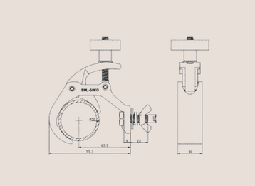 Easy truss clamp