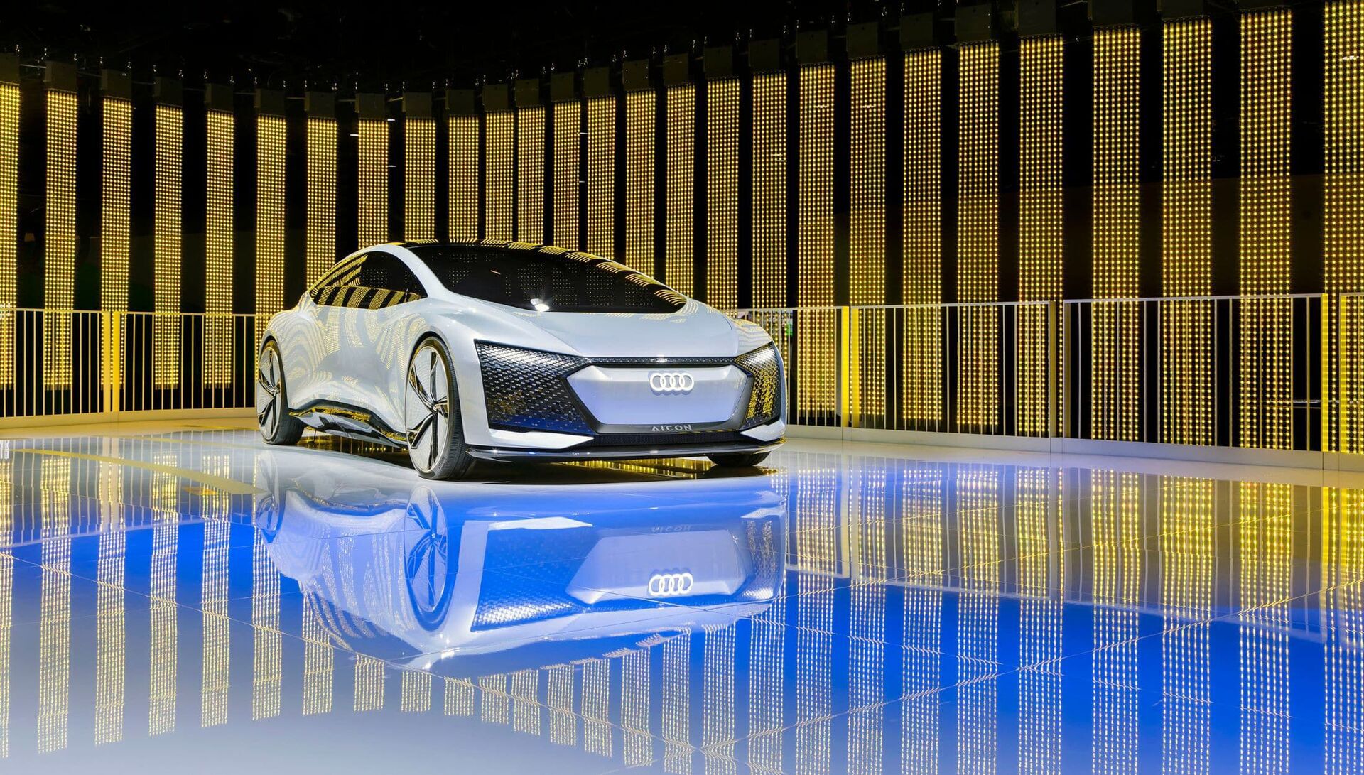 Expofloor weißer Hochglanz autoschau Inspiration
